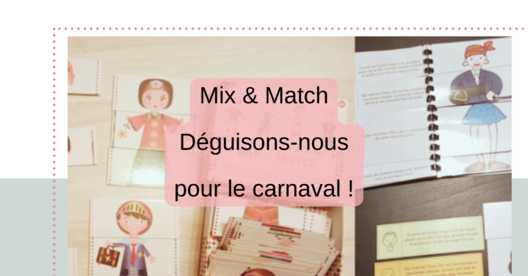 Lire la suite à propos de l’article Habillons-nous pour le carnaval!