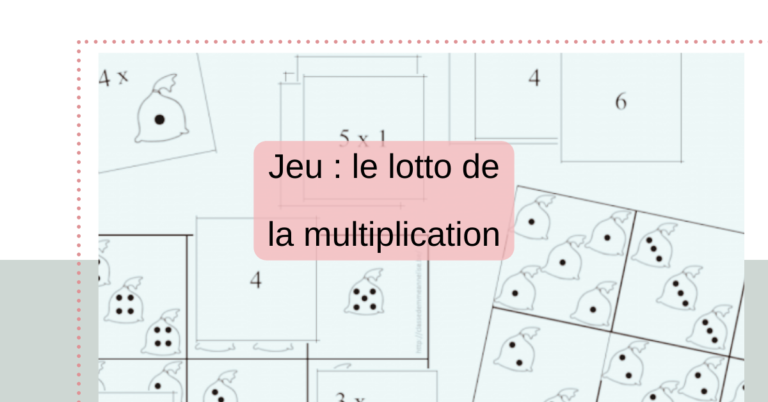 Lire la suite à propos de l’article Lotto des multiplications