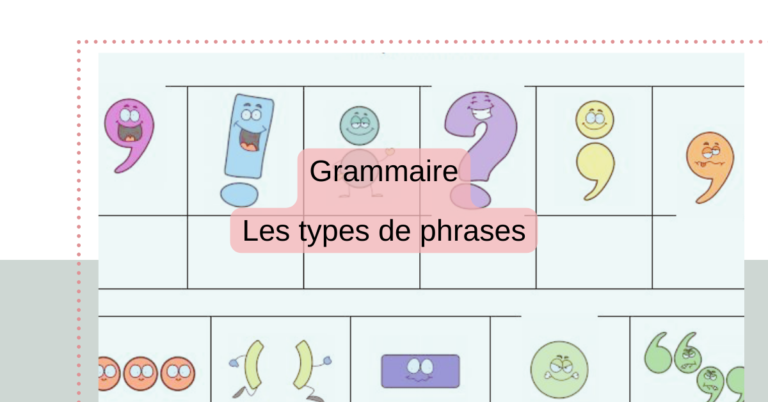 Lire la suite à propos de l’article Les types de phrases