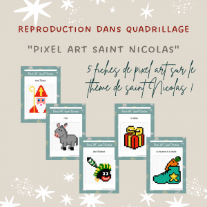 Pixel art - Saint Nicolas