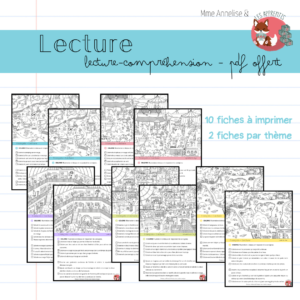 Lecture et compréhension – Scènes imagées « Loisirs » (Version PDF)